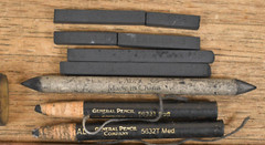 LOT of High Quality Used Graphite & Charcoal Drawing Pencils