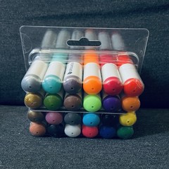 Silhouette Ultimate Sketch Pen Set- 24 Pack – Cameo Portrait Curio Models – New