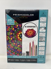 Prismcolor Premier 25 Pc Coloring Kit 20 Colored Pencils Coloring Book And More