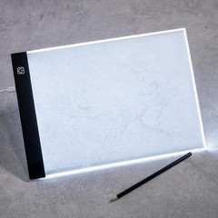 A4 Light Pad for Diamond Painting, LED Copy Board Light Tracing Box,Trace Light