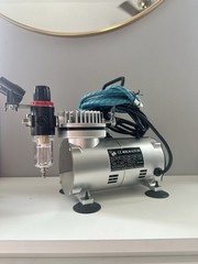 Dual Action Airbrush Kit with 3 Airbrushes