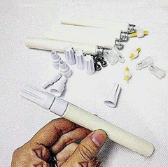 10 Empty new refillable reusable DIY paint pens for artists wood rocks glass etc
