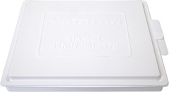 Sta-Wet Handy Palette, 8.5in x 7in Airtight 8.5″ x 7″ x 1″, White