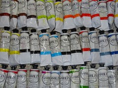 damaged Gamblin Artists’ oil colors, 37 ml tubes, various color options