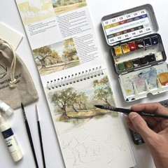 Watercolor Set “Watercolour Trip to Spain”, Painting Kit for Adults, Coloring…
