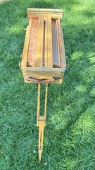Mabef Italian Made French Style Field Easel Paint Box w/ Estate Provenance