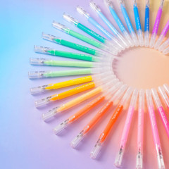 10/100 Colors Acrylic Gel Pens, 1.0 Fine Tip Muticolor Gel Pen Art Set