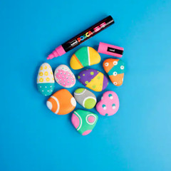 💥NIB💥 Uni POSCA PC-3ML Water-Based Paint Markers 8-Color Set [GLITTER COLORS]