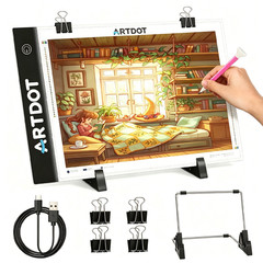 ARTDOT A4 Light Board Diamond Painting Kits LED Light Pad for Tracing Drawing