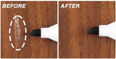 New Upgrade Furniture Pens for Touch Up, 12 Colors Wood Scratch Repair Markers,