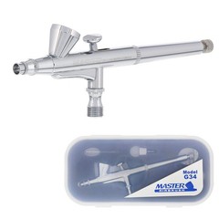 Model G34 Multi-Purpose Dual-Action Gravity Feed Airbrush with a 0.3mm Tip an…