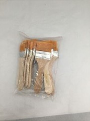 Set of 12 Art Paint Brushes Assorted Sized Nylon Painting Brushes with Wooden