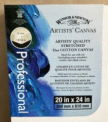 Winsor & Newton Stretched Artist Canvas Board 20×24” Pack of 4 | 3/4” Thick NEW!
