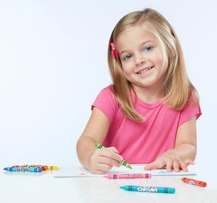 Assorted Washable Markers with Broad Tips – Perfect for Kids’ Crafts – 10 Pack