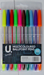 Gel pens, adult colouring, home craft art school party bag. also – ballpoint pen