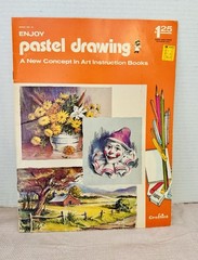 Lot Of 6 VTG ‘60s Art Books: Foster, Craftint, Grubacher *One W Missing Insert*