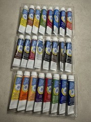 Artist’s Loft Oil paint Color set 24 Pcs 0.33 oz/ 10 mL Paint Tubes