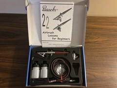 Paasche H Series Single Action Airbrush Set w/ 3 Heads H-3AS **NEW**