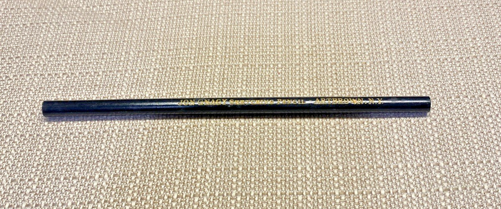 VINTAGE JON GNAGY SKETCHING PENCIL ARTBROWN N.Y. UNSHARPENED