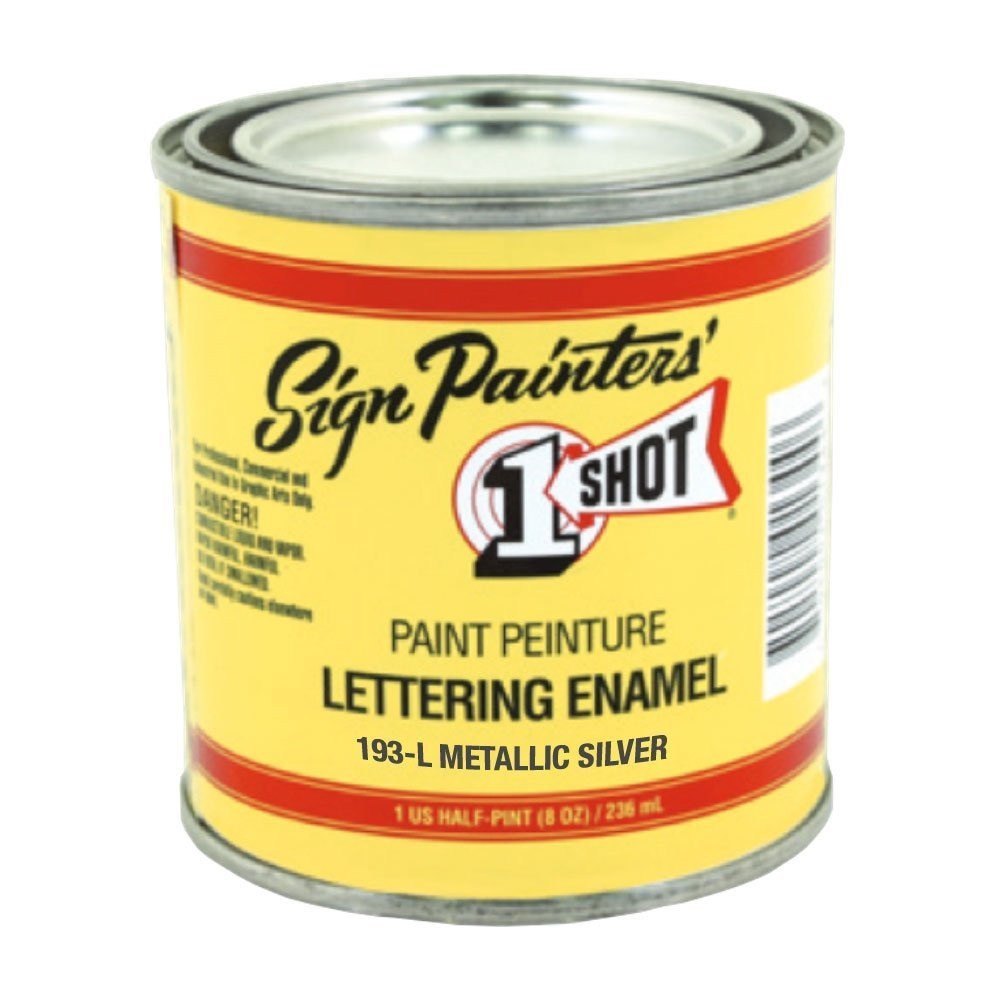 1-Shot 193-L Metallic Silver 8 Oz