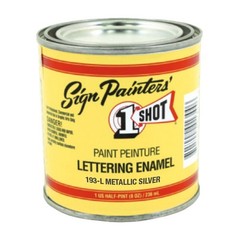 1-Shot 193-L Metallic Silver 8 Oz