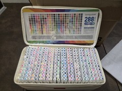 languo 288 Colors Acrylic Paint Markers, Soft Brush Tip – New