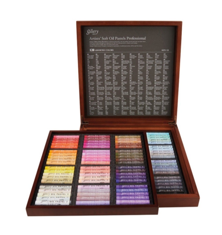 MUNGYO GALLERY ARTISTS SOFT OIL PASTEL 120 Colors- Upgraded New Version