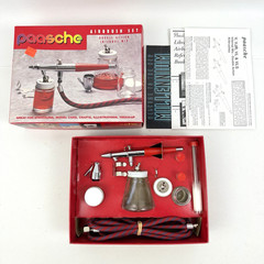 Vintage Paasche VL-SET Series Double Action Airbrush Set New Unused