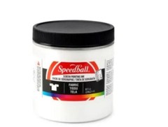 Speedball Fabric Screen Printing Ink, Process White, 8oz Lot 2 Bundle New