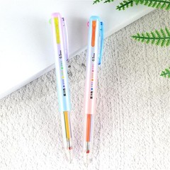 6 PCS Multicolor Pen, 4-in-1 18 Colors, 0.5mm Pen in 0ne, 6pcs