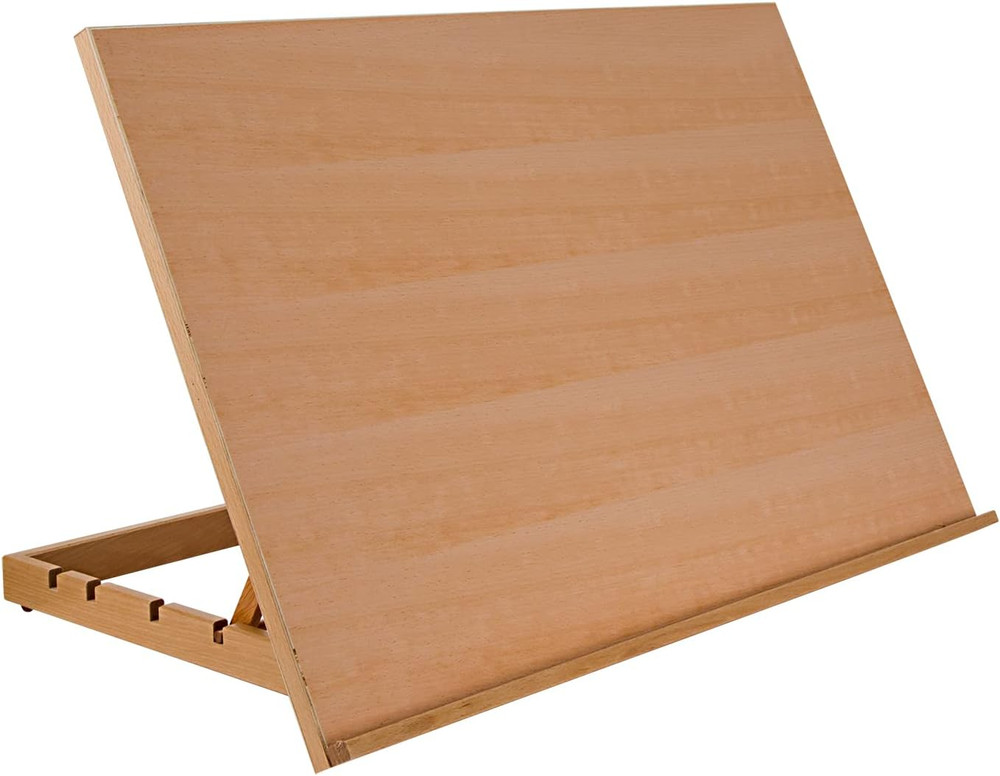 Extra Large 19.75″ X 29.5″ Adjustable Portable Drawing Board Stand Easel, 5 Posi
