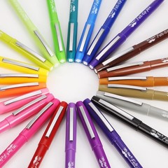 Vibrant 24-Pack Felt Tip Pens – Smooth Lines, Fast Drying for Art and Journals