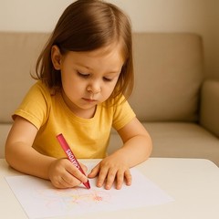 Rarlan Crayons Bulk 6 Colors 200 Boxes 1200 Count Crayons