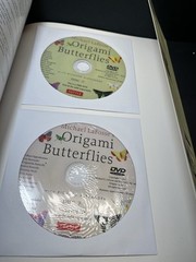 Origami Butterflies by Michael LaFosse – Ppaer Art Instruction How-To Book & DVD