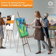 Versatile 24-Pack 9×12 Canvas Boards for Acrylic, Oil & Watercolor Painting