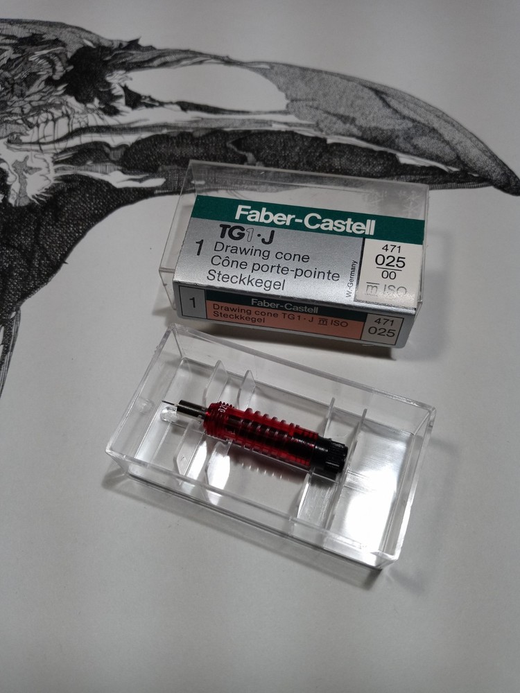 Faber Castell TG1-J Technical Jewel Pen .25+Koh-I-Noor+Rapidograph+Drafting+K&E