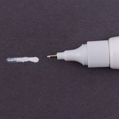 12 Pc Set Nuclear White Super Met-Al Paint Marker Pens Weather Proof 1.4Mm Strok