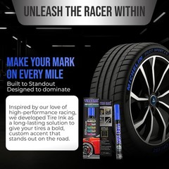 Permanent Paint Marker for Car Wheels – Blue Ink