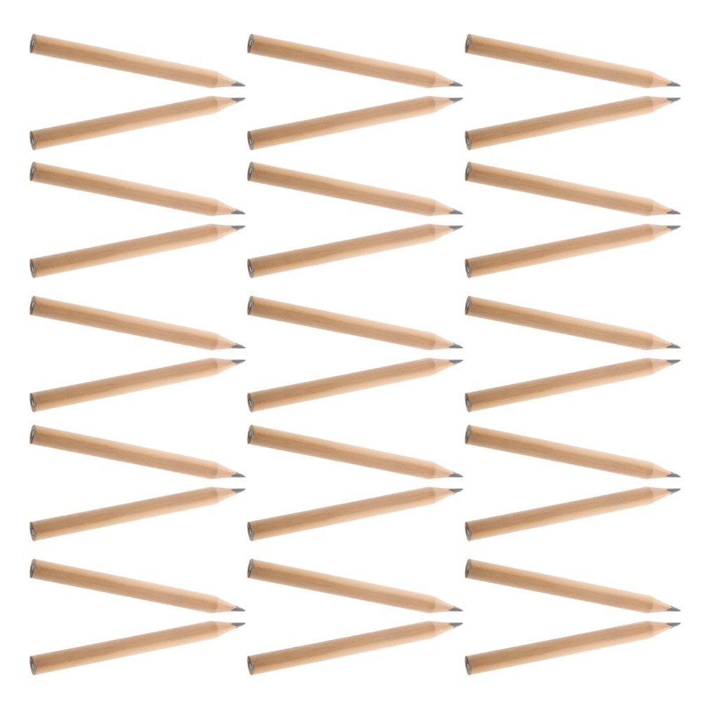 200Pcs Small Wood Pencils Bulk Comfortable Grip Sketching Pencils for Students
