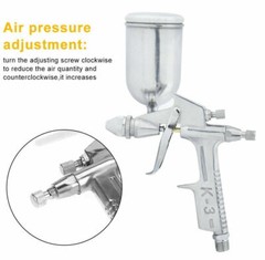 Mini HVLP Air Spray Gun Auto Car Detail Touch Up Paint Sprayer Spot Repair New