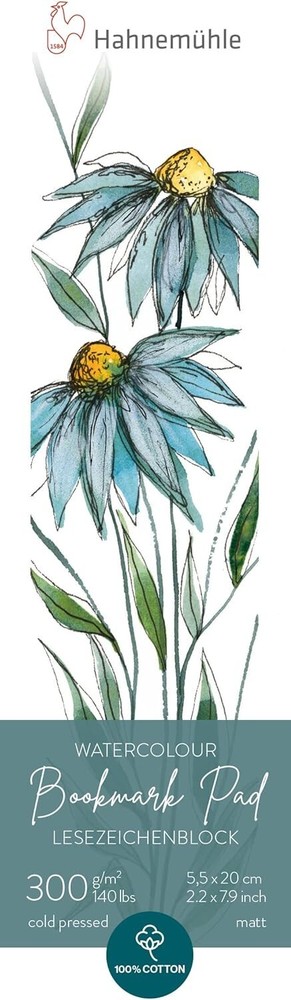 Hahnemuhle Watercolour Bookmark Pad – 100% Cotton