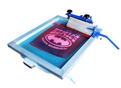 INTBUYING 1 Color Screen Printing Machine Desktop Fixed Type Press Updated One