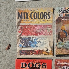 Vintage Walter T. Foster Art Instruction Book Lot (9) Drawing Painting Guides