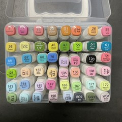 Artist Concepts Dual-Ended Alcohol Pastel Markers, 48 Count
