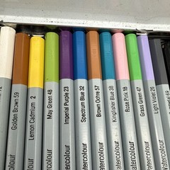 Rexel Derwent Watercolour Pencils Professional 24 Pack Tin • Very Lightly Used