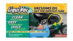 Stens LiquiVac Oil Extractor, Small, 3 Quart, ea, 1