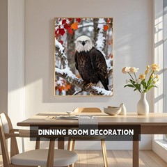 Eagle Paint By Numbers Kit For Adults DIY Wall Art Decoration 16×20 Inches