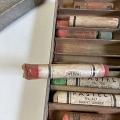 Vintage Devoe, Weber, Grumbacher Pastels. Fine Artists Pastels Assort. 12 *read*