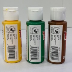 Lot New & Used Acrylic Paint – ArtSmith Gesso – DecoArt Ready-To-Pour