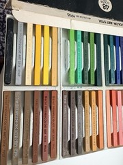 Berol Prismacolor Art Stix 1955. 47 Pieces Out of 48. Vintage